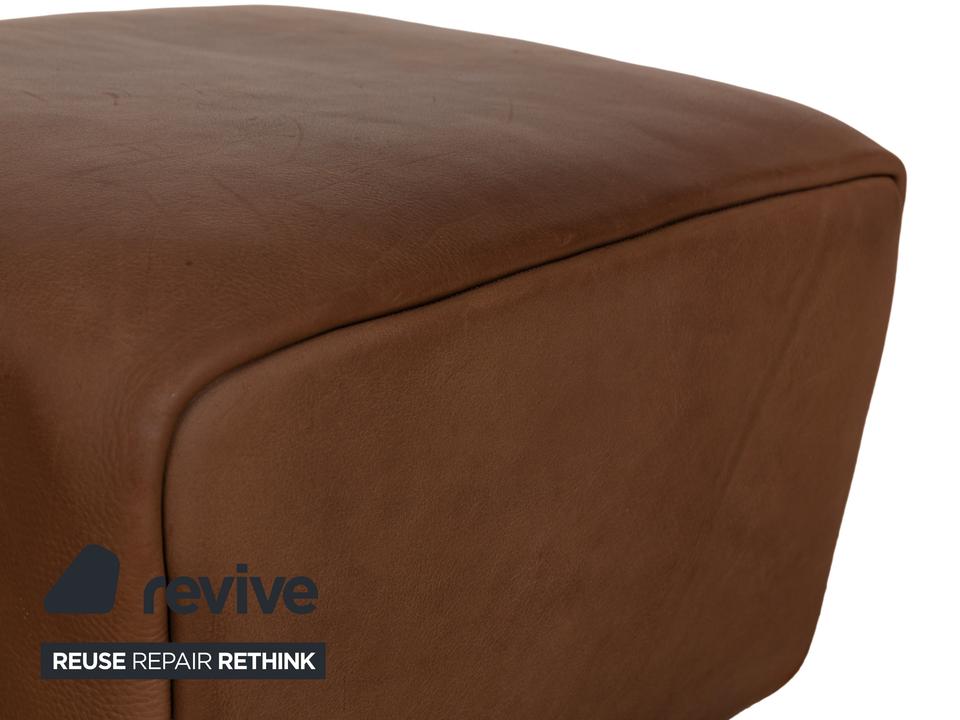 De Sede DS-47 Leder Hocker Dunkelbraun – Bild 3