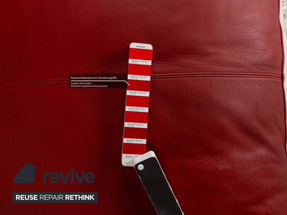 Christine Kröncke Leder Liege Rot – Bild 5