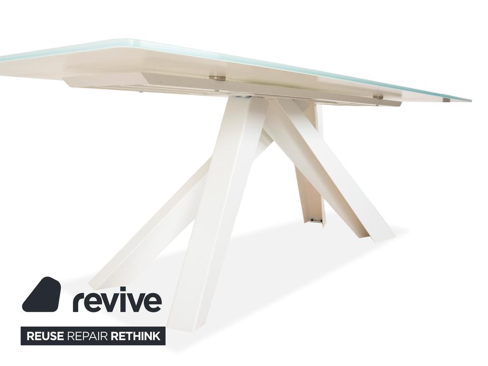 Bonaldo Big Table Glas Esstisch Weiß – Bild 4