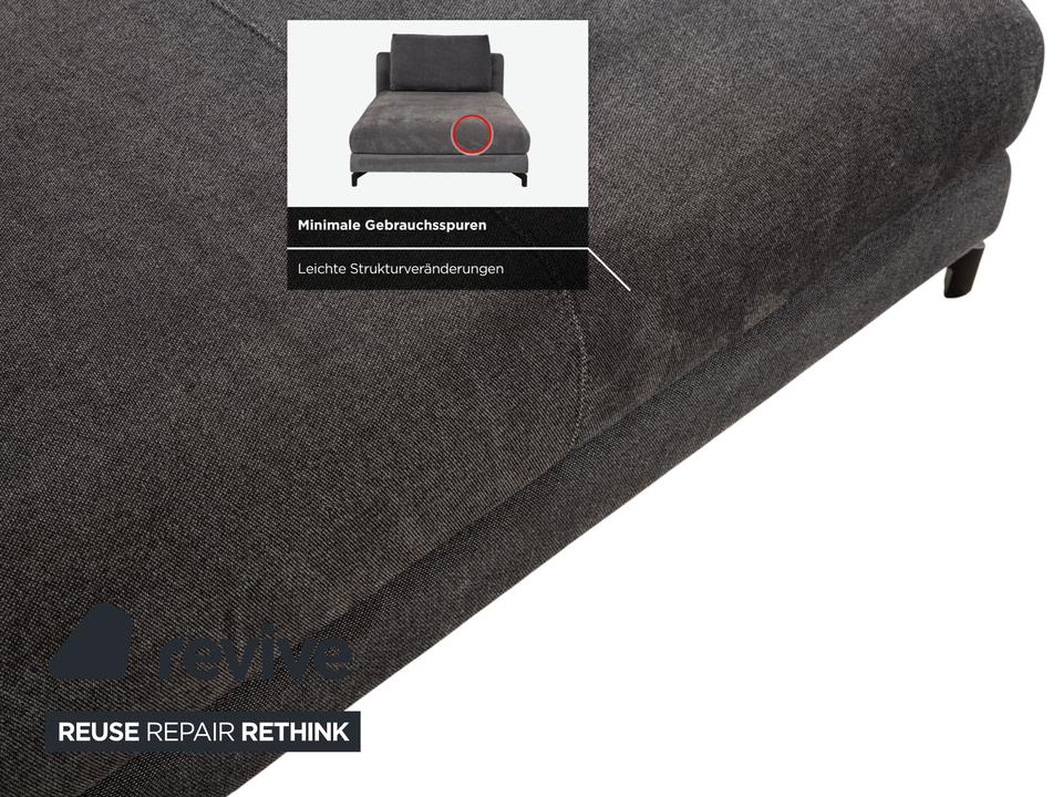Rolf Benz Nuvola Stoff Liege Grau Daybed – Bild 8