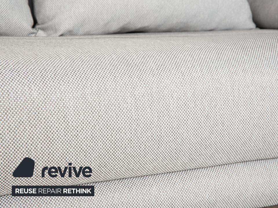 Ligne Roset Multy Dreisitzer Stoff Grau manuelle Schlaffunktion ✨ – Bild 9