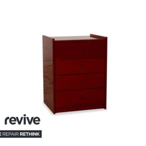 B&B Italia Olinto Holz Sideboard Rot