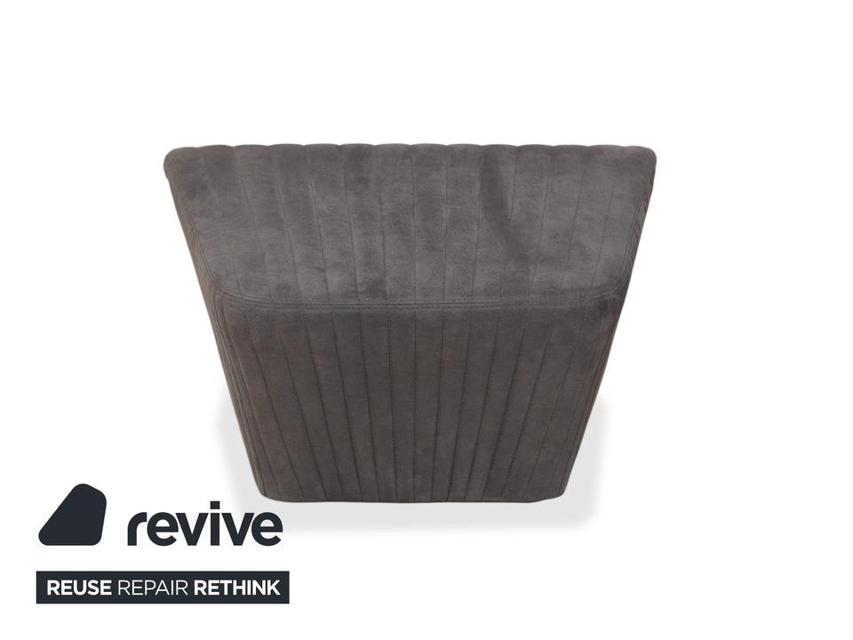 ligne roset Facett Stoff 2x Sessel Hocker Grau – Bild 19