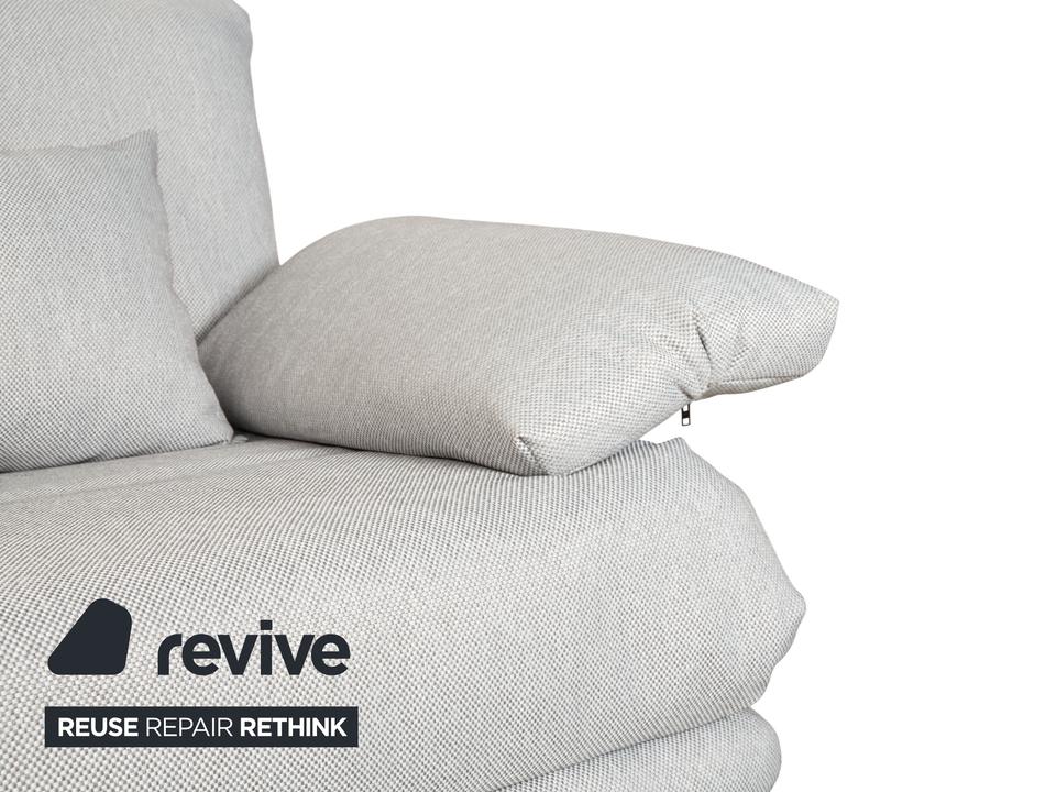 Ligne Roset Multy Dreisitzer Stoff Grau manuelle Schlaffunktion ✨ – Bild 8