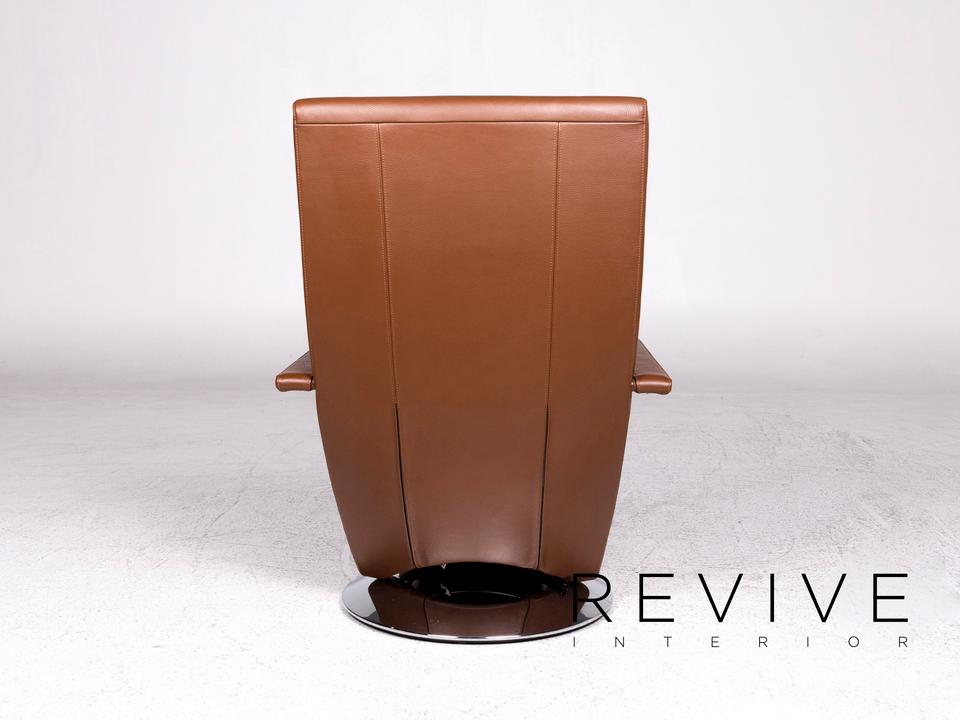 FSM Evolo Leder Sessel Braun Relax Funktion #9605 – Bild 10