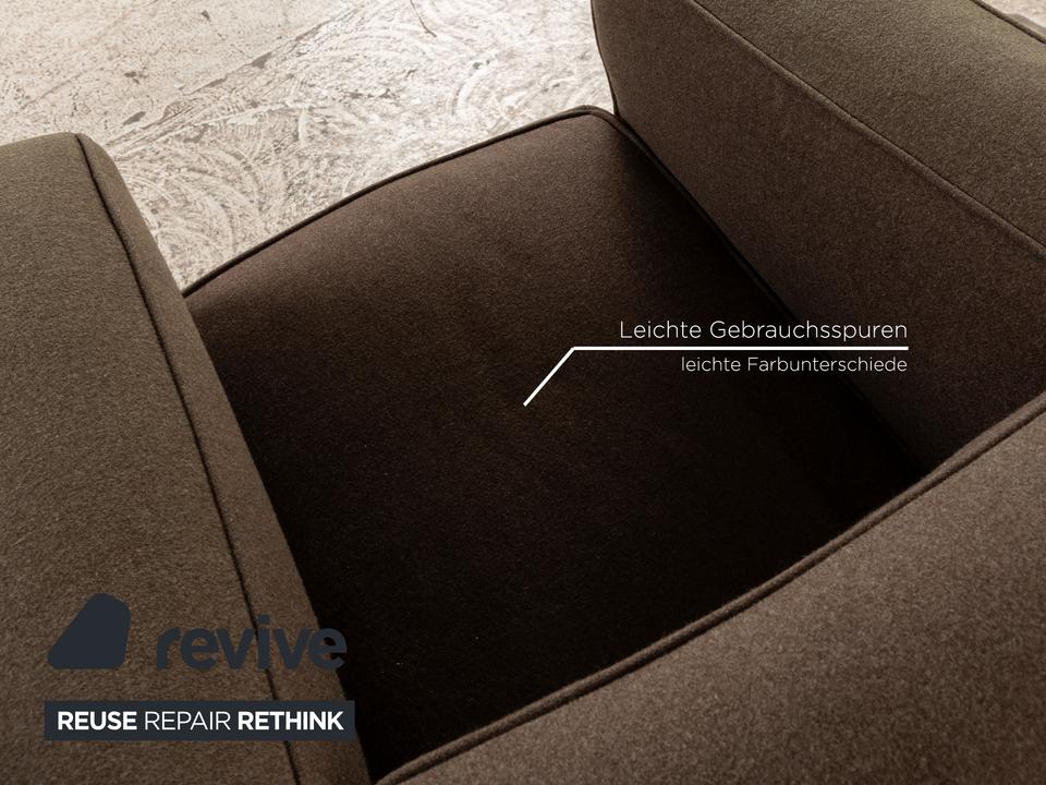 Cassina Le Corbusier LC 2 Stoff Sessel Braun – Bild 4