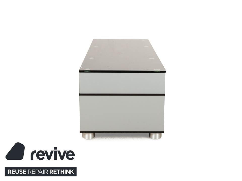 Spectral CL 1552 Glas Holz Metall Sideboard Schwarz Braun Grau – Bild 18