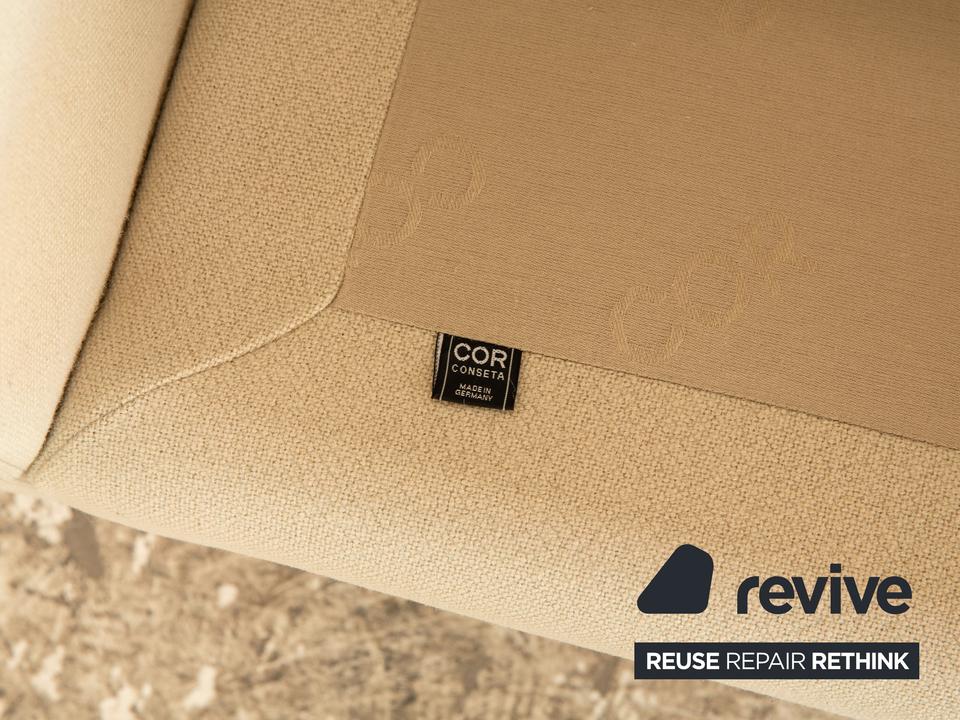 Cor Conseta Stoff Sessel Beige Creme – Bild 7