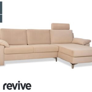 Ewald Schillig Flex Plus Stoff Ecksofa Beige Sofa Couch