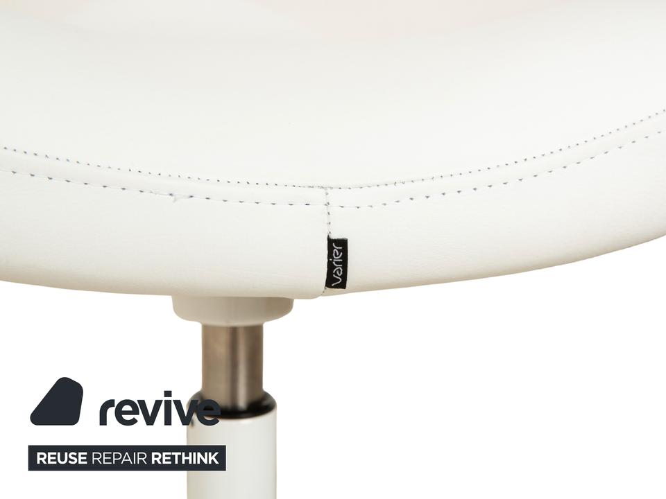 Varier Move Sitz-Steh Hocker Stuhl Leder LEA700 Weiß Basis Weiß – Bild 9