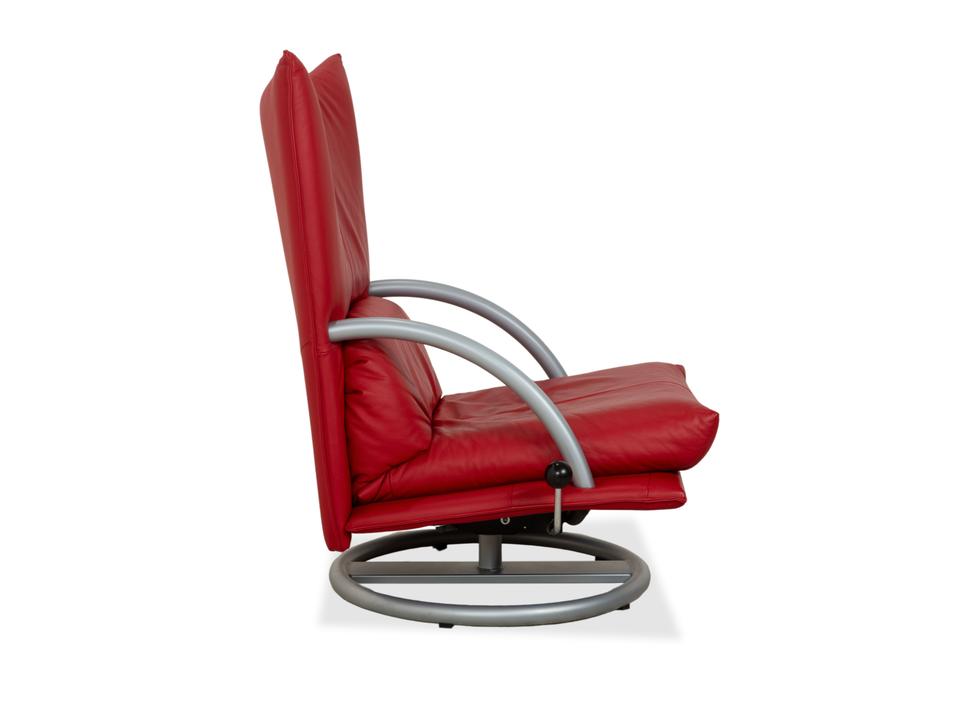 Rolf Benz BMP 418 Leder Sessel Rot – Bild 11