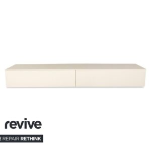 Lema Holz Sideboard Weiß Braun