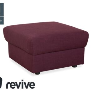 Ewald Schillig Flex Plus Stoff Hocker Lila Aubergine Rot