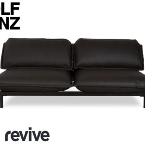 Rolf Benz Nova Zweisitzer Sofa Anthrazit Dunkelgrau veganes ✨