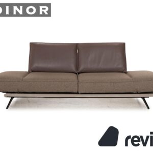 Koinor Phoenix Stoff Zweisitzer Braun manuelle Funktion Sofa