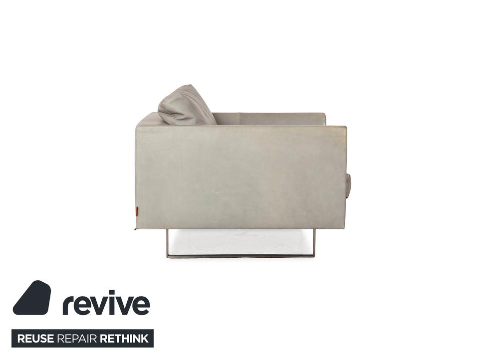 Montis Axel Leder Sessel Garnitur Grau Greige sx Sessel – Bild 10