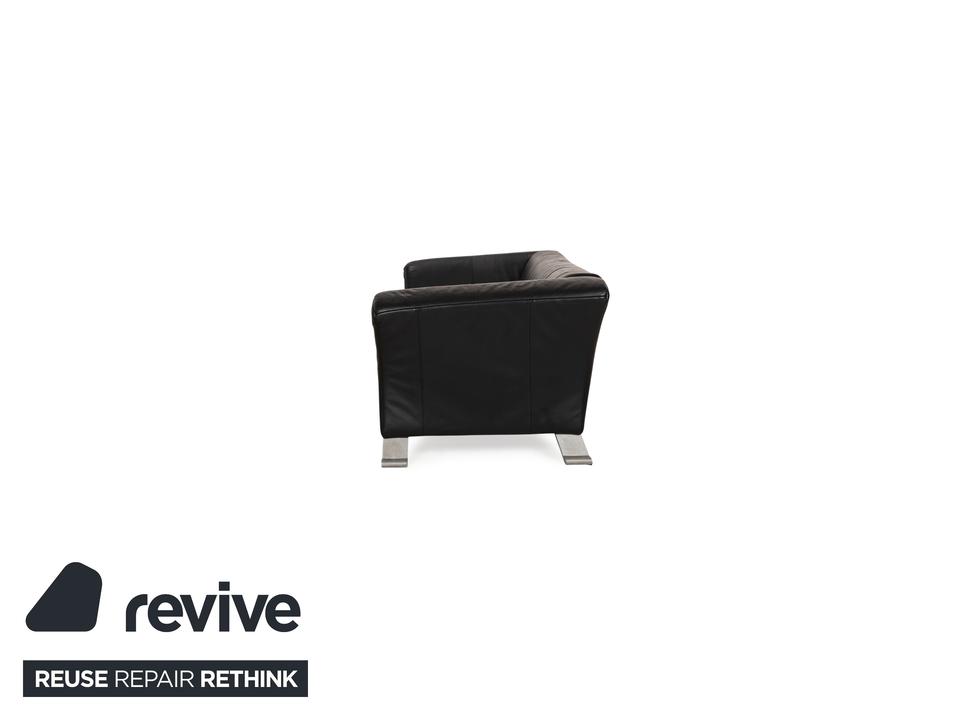 Rolf Benz 322 Leder Zweisitzer Grau Anthrazit Sofa Couch – Bild 10