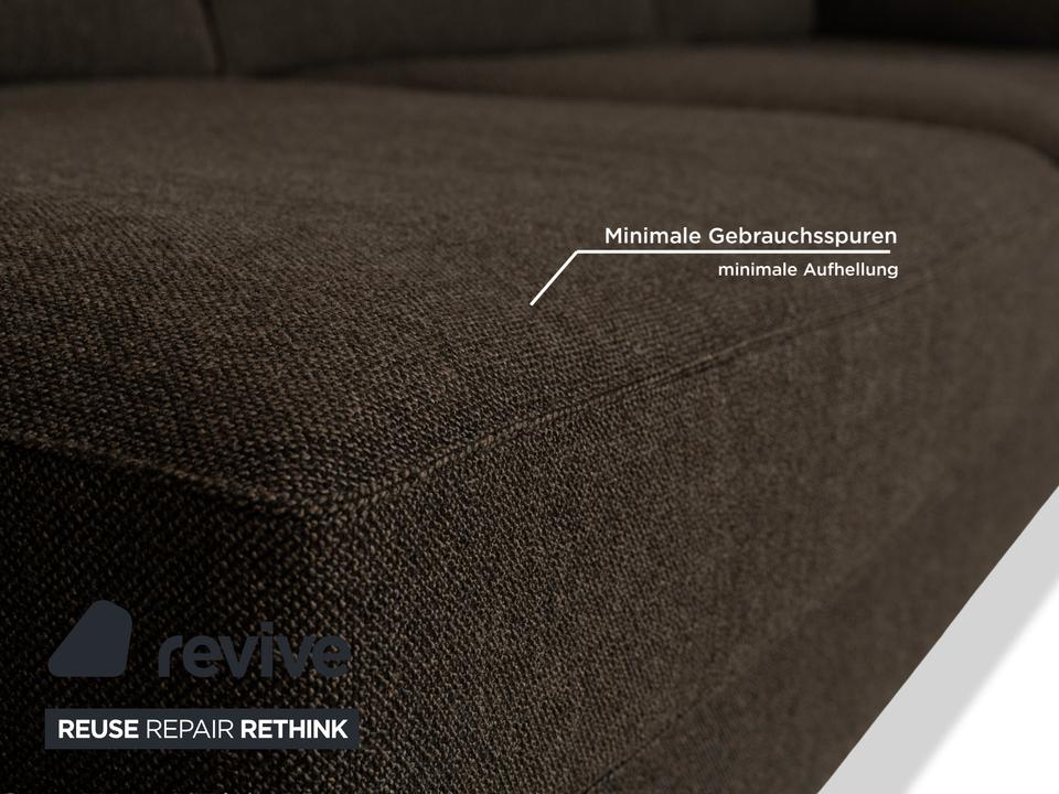 ligne roset Stoff Ecksofa Grau Sofa Couch – Bild 6