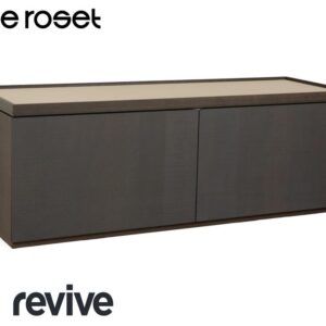 Ligne Roset ESTAMPE Holz Sideboard Braun Beige Creme TV-Board