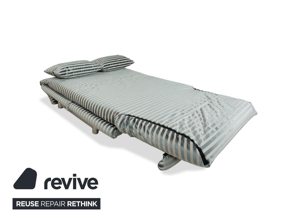 Ligne Roset Multy Zweisitzer Stoff Grün Silber gestreift ✨ – Bild 6