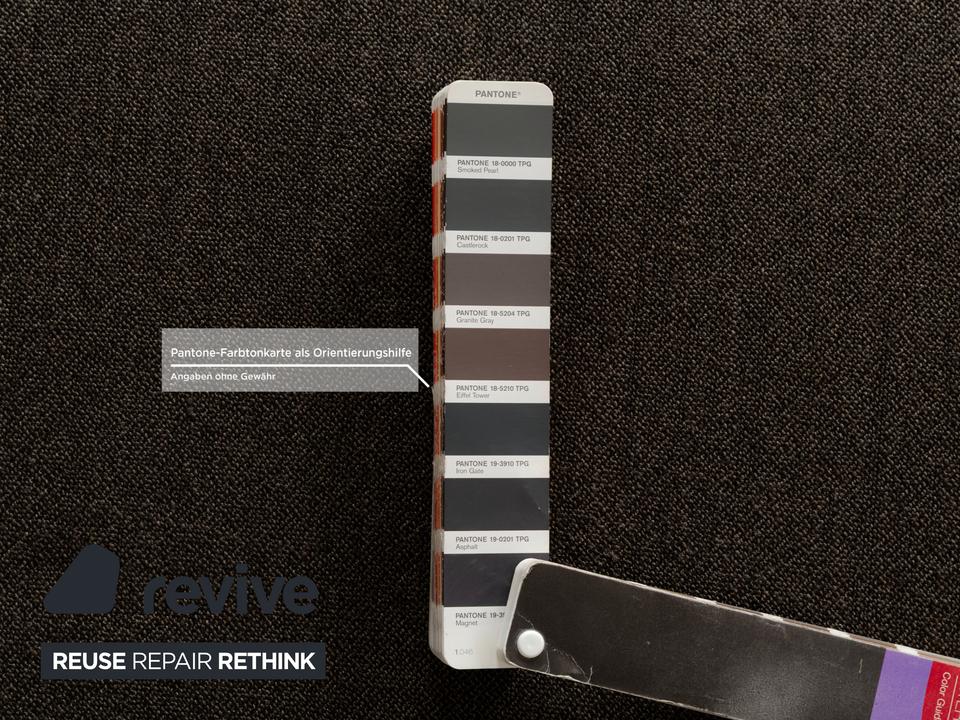 ligne roset Stoff Ecksofa Grau Sofa Couch – Bild 7