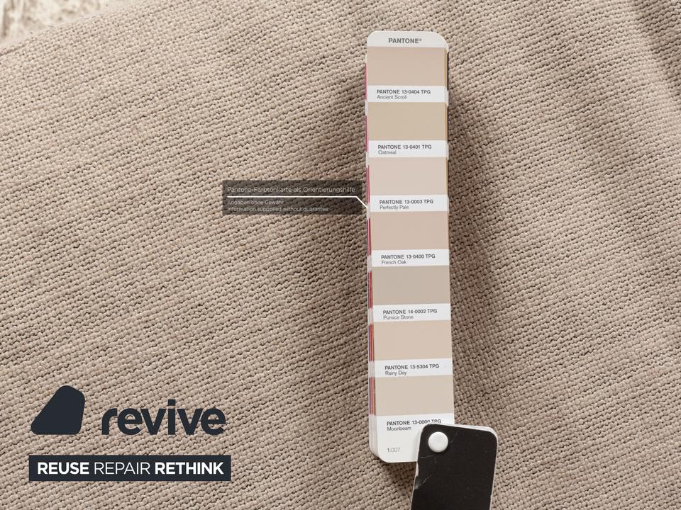 Minotti Andersen Lovechair Stoff Sessel Beige – Bild 6