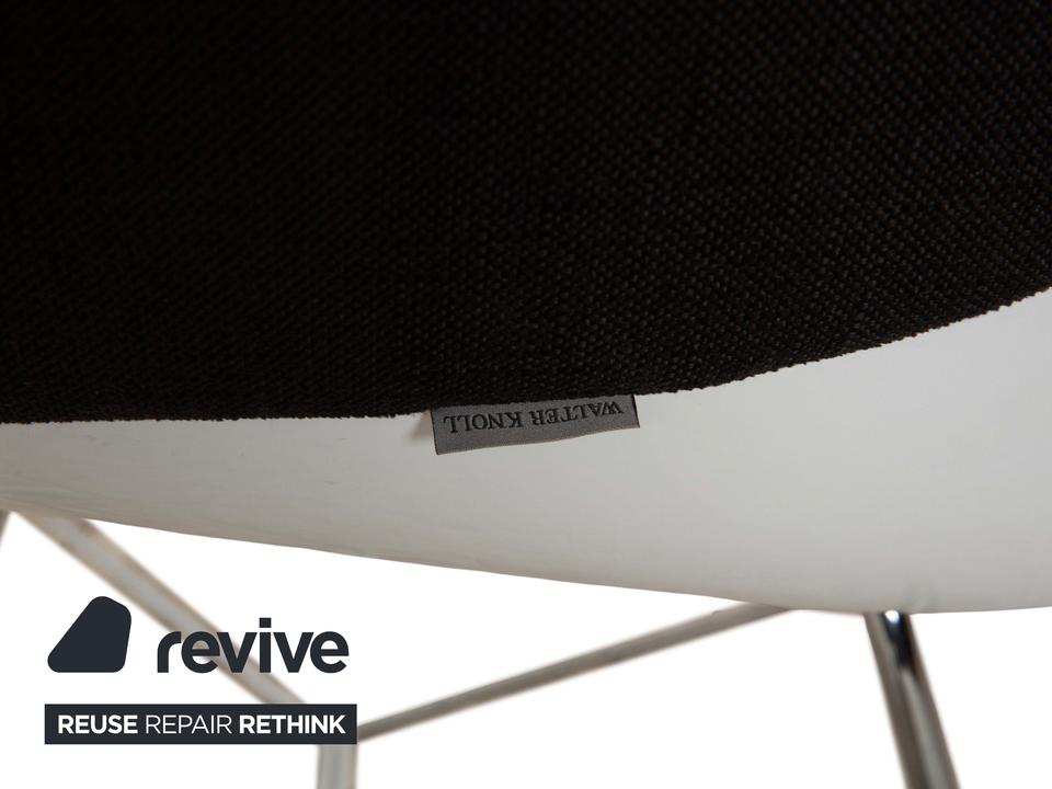 Walter Knoll Turtle Chair Stoff Sessel Braun Schwarz – Bild 6