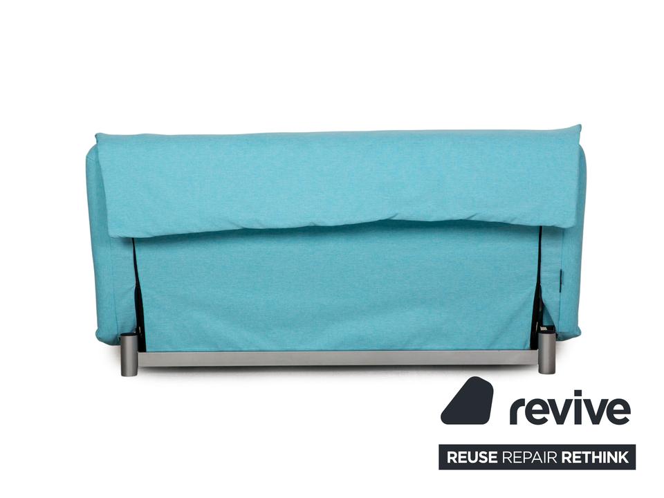 ligne roset Multy Stoff Dreisitzer Blau Sofa Couch – Bild 8