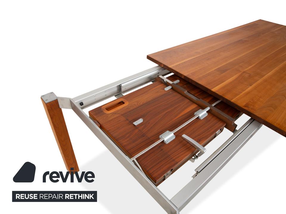 Team 7 Holz Esstisch Braun Ausziehfunktion – Bild 5