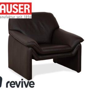 Laauser Atlanta Leder Sessel Braun