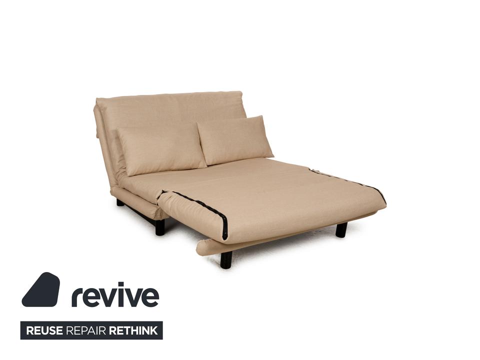 Ligne Roset Multy Stoff Zweisitzer Beige manuelle Funktion ✨ – Bild 4