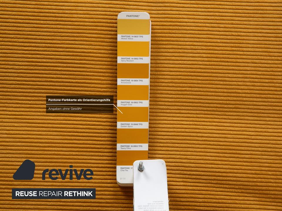 Ligne Roset Multy Zweisitzer Stoff Gelb manuelle Funktion – Bild 10