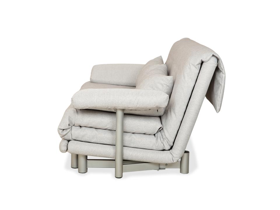 Ligne Roset Multy Dreisitzer Stoff Grau manuelle Schlaffunktion ✨ – Bild 14