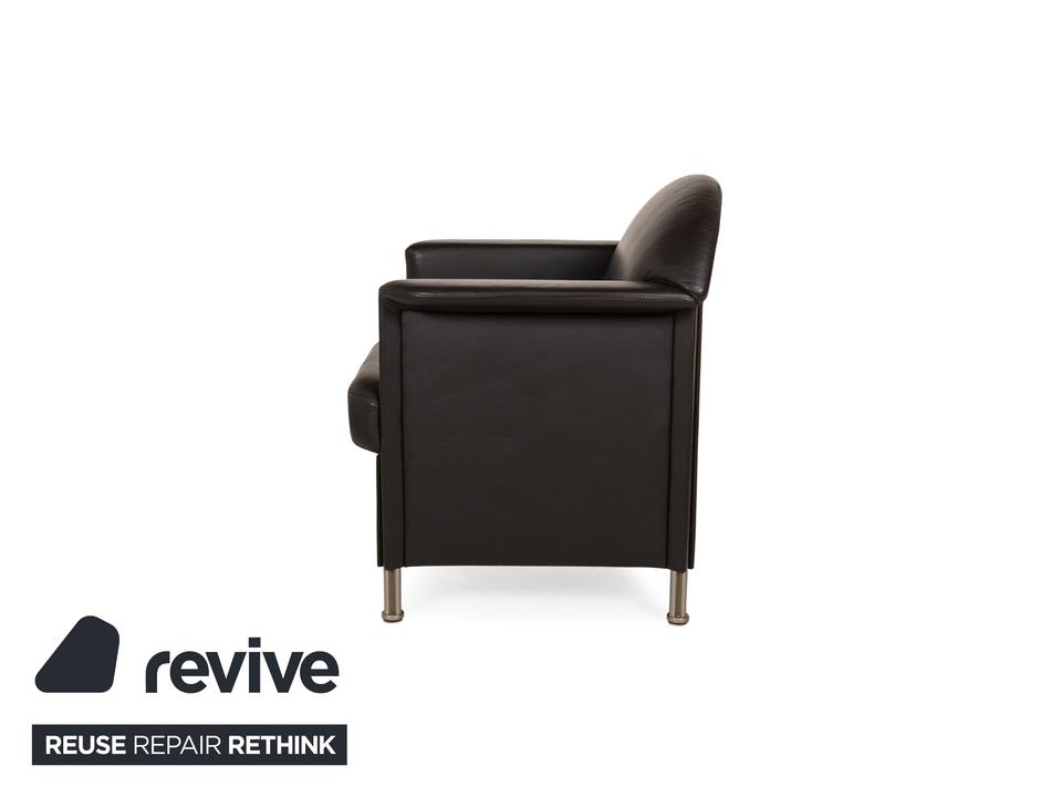 Cor Logo Leder Sessel Braun – Bild 10