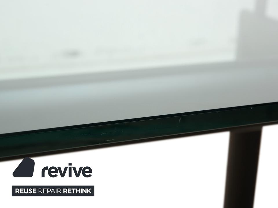 Cassina Le Corbusier LC 6 Glas Esstisch Schwarz Bauhaus – Bild 3