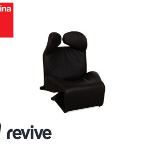 Cassina Wink veganes Leder (GAVIN 117) Sessel Grau Dunkelgrau ✨