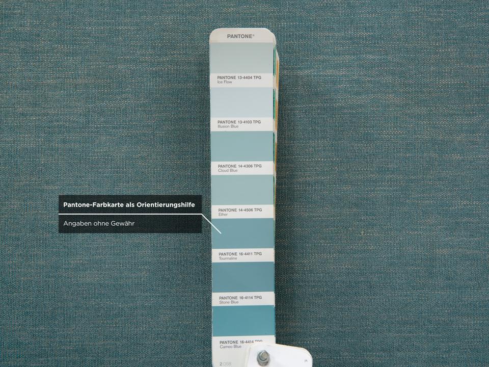 Ewald Schillig Hope Stoff Ecksofa Blau Grün elektrische Funktion – Bild 14