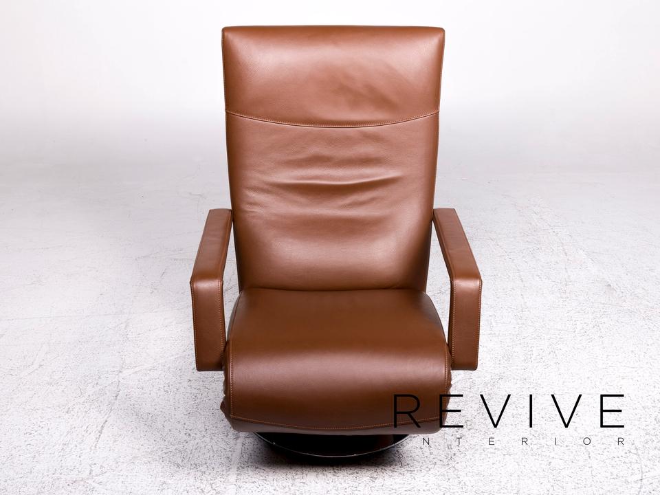 FSM Evolo Leder Sessel Braun Relax Funktion #9605 – Bild 8