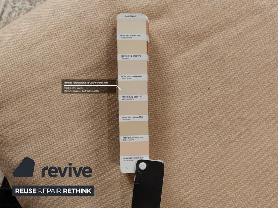 Ligne Roset Multy Stoff Zweisitzer Beige manuelle Funktion ✨ – Bild 7