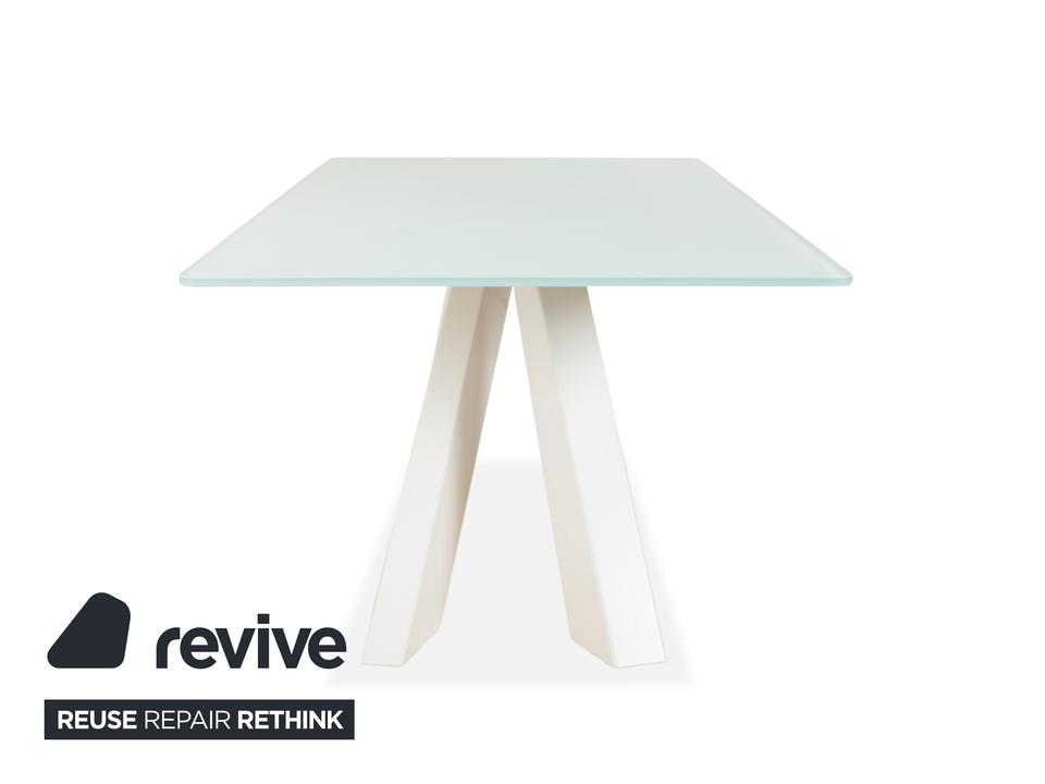 Bonaldo Big Table Glas Esstisch Weiß – Bild 6