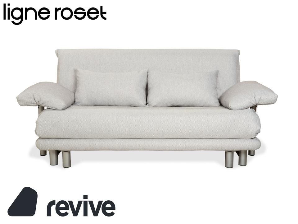 Ligne Roset Multy Dreisitzer Stoff Grau manuelle Schlaffunktion ✨