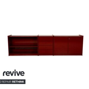 B&B Italia Olinto Holz Sideboard Rot