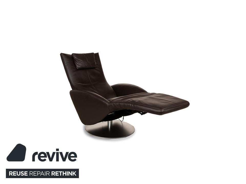 FSM Mate Leder Sessel Braun elektrische Funktion Relaxsessel ✨ – Bild 8