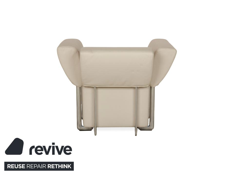 COR Clou Leder Sessel Creme manuelle Funktion – Bild 14