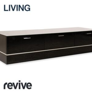 Leonardo Holz Sideboard Schwarz