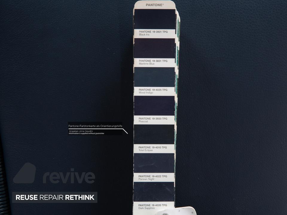 Tecta D20 Holz Stuhl Kragstuhl Esszimmer Blau – Bild 5