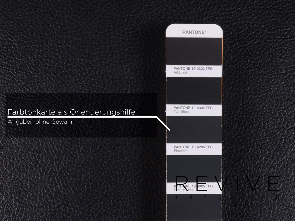 Brühl Roro Medium Leder Sofa Schwarz Zweisitzer Couch inkl. ✨ – Bild 7