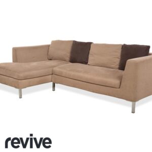 La Nouva Casa Luca Stoff Ecksofa Beige Sofa Couch