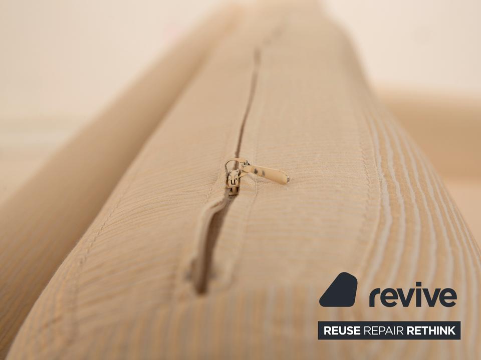 Cor Conseta Stoff Zweisitzer Creme Beige Sofa Couch – Bild 9