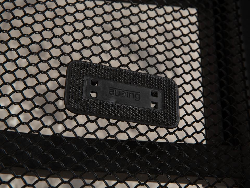 Auping Auronde 1500 Holz Bett Blau Grau Beistelltisch – Bild 13